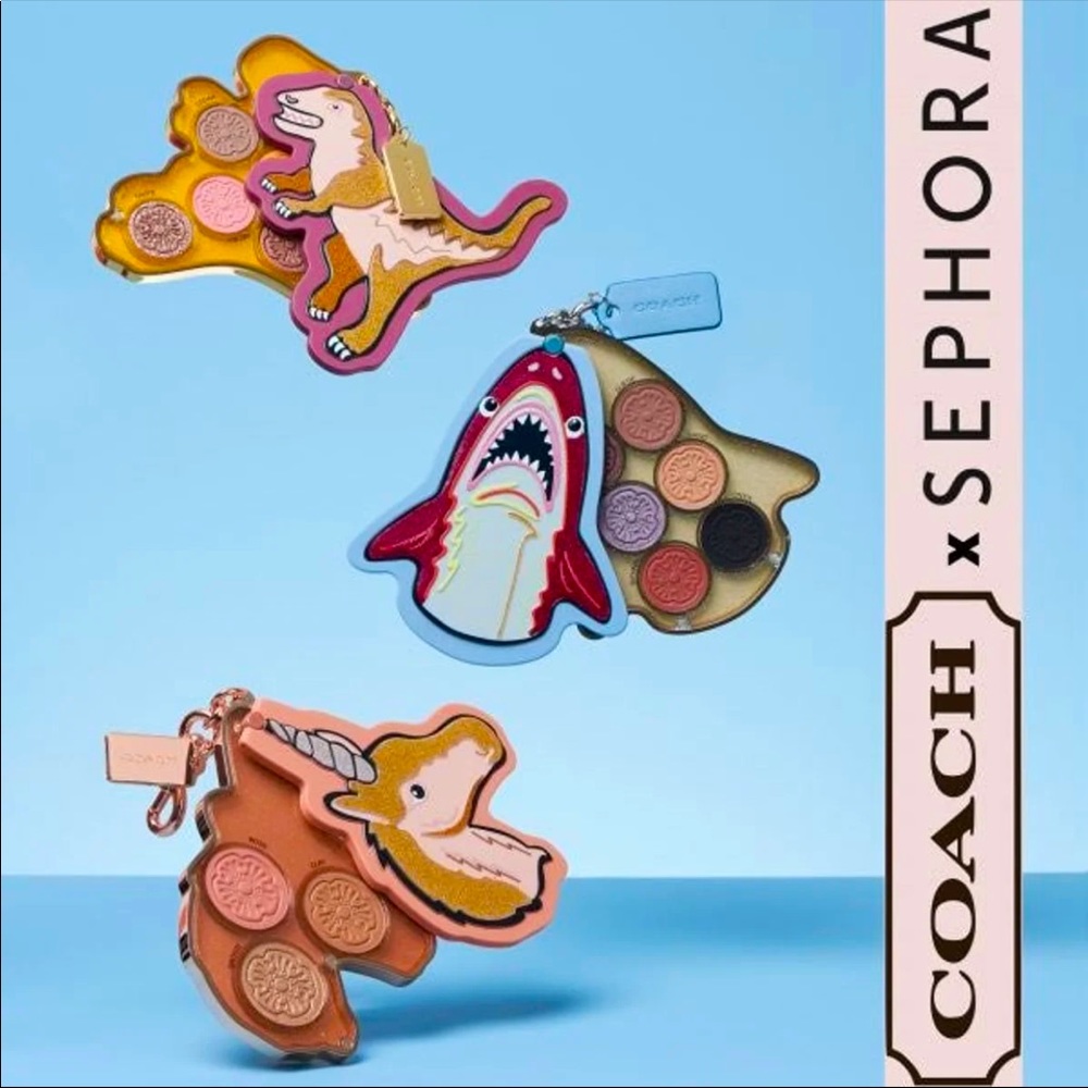 NIB Coach x Sephora Eye & Face Makeup Pallet Collection